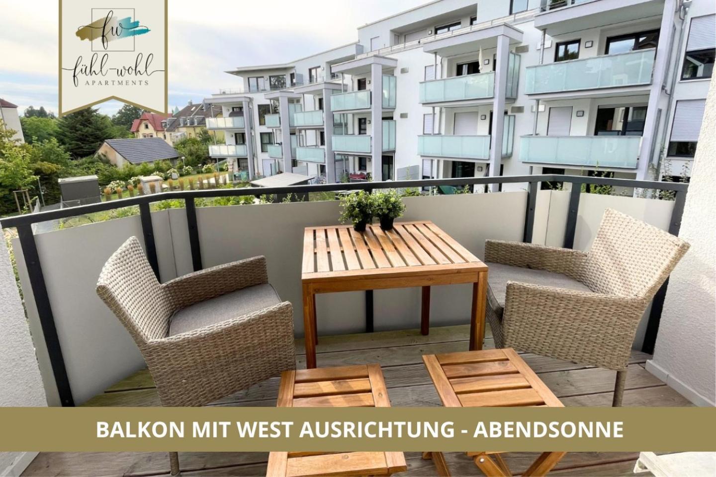 Semper Suite No1 - 2Zi Fewo 1-4 Pers, Balkon, Parkplatz, Hofgartennaehe بايروث المظهر الخارجي الصورة